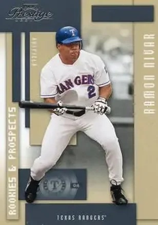 2004 Playoff Prestige #193 - Ramon Nivar - Texas Rangers