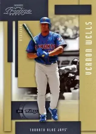 2004 Playoff Prestige #200 - Vernon Wells - Toronto Blue Jays
