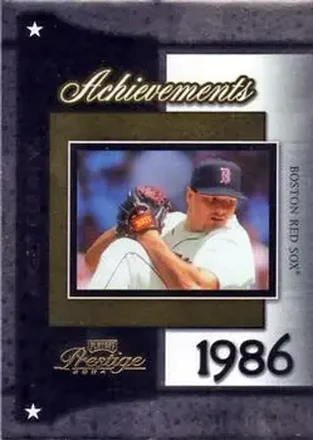 2004 Playoff Prestige - Achievements #A-3 - Roger Clemens - Boston Red Sox