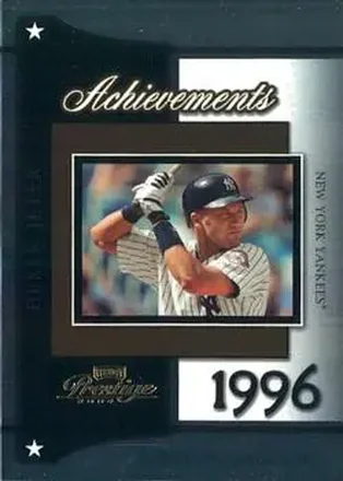 2004 Playoff Prestige - Achievements #A-7 - Derek Jeter - New York Yankees