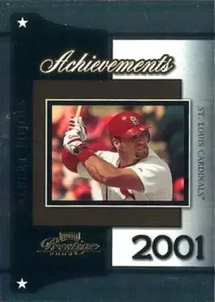 2004 Playoff Prestige - Achievements #A-8 - Albert Pujols - St. Louis Cardinals