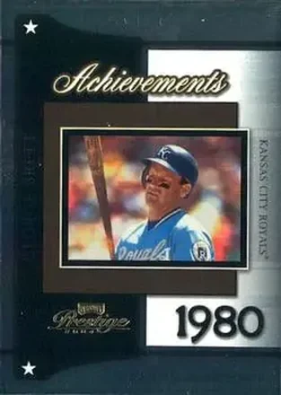 2004 Playoff Prestige - Achievements #A-10 - George Brett - Kansas City Royals