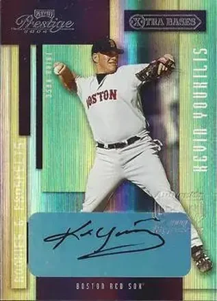 2004 Playoff Prestige - Autographs #32 - Kevin Youkilis - Boston Red Sox