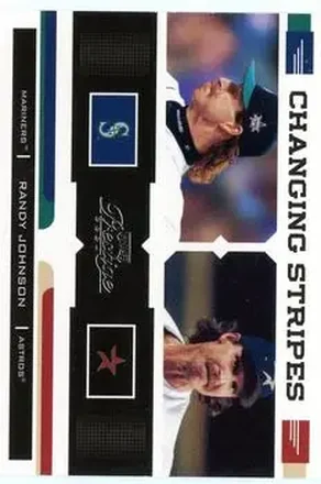 2004 Playoff Prestige - Changing Stripes #CS-12 - Randy Johnson
