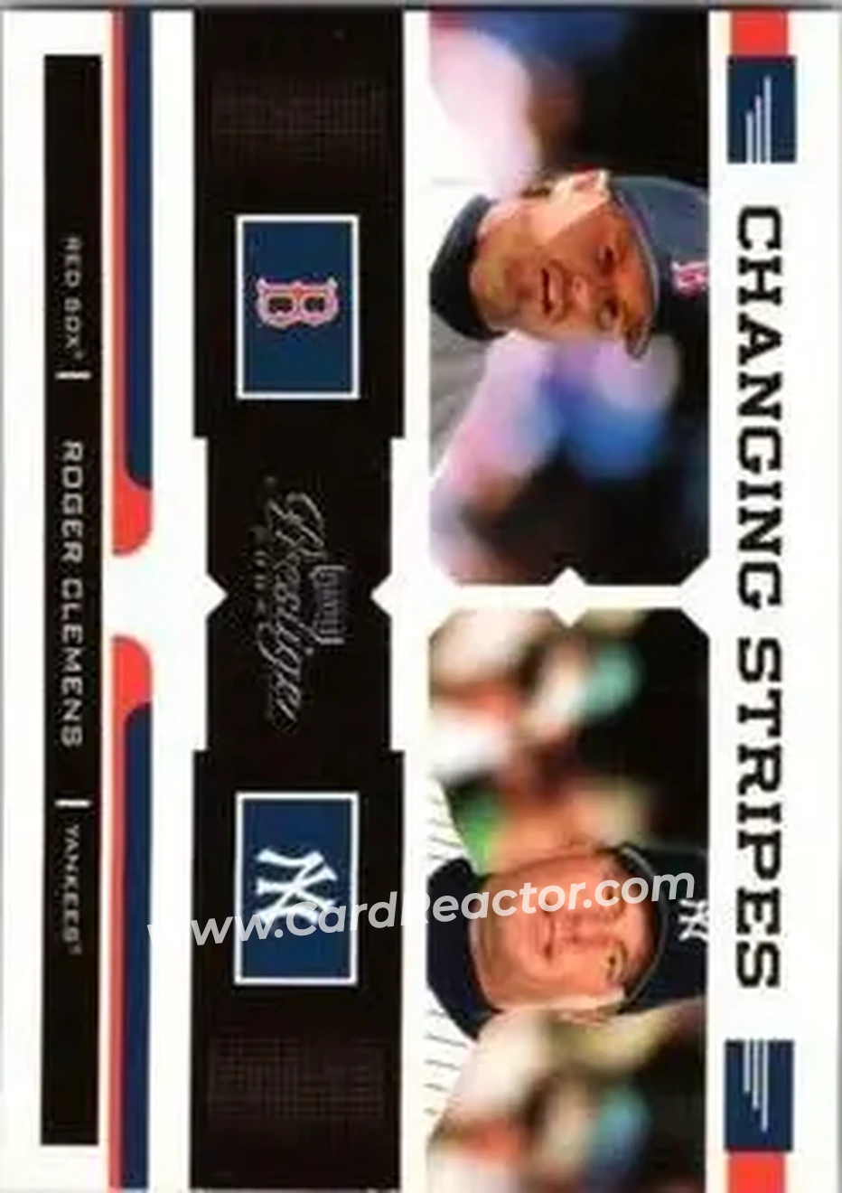 2004 Playoff Prestige - Changing Stripes #CS-24 - Roger Clemens - Front 2004 Playoff Prestige - Changing Stripes #CS-24 - Roger Clemens - Front