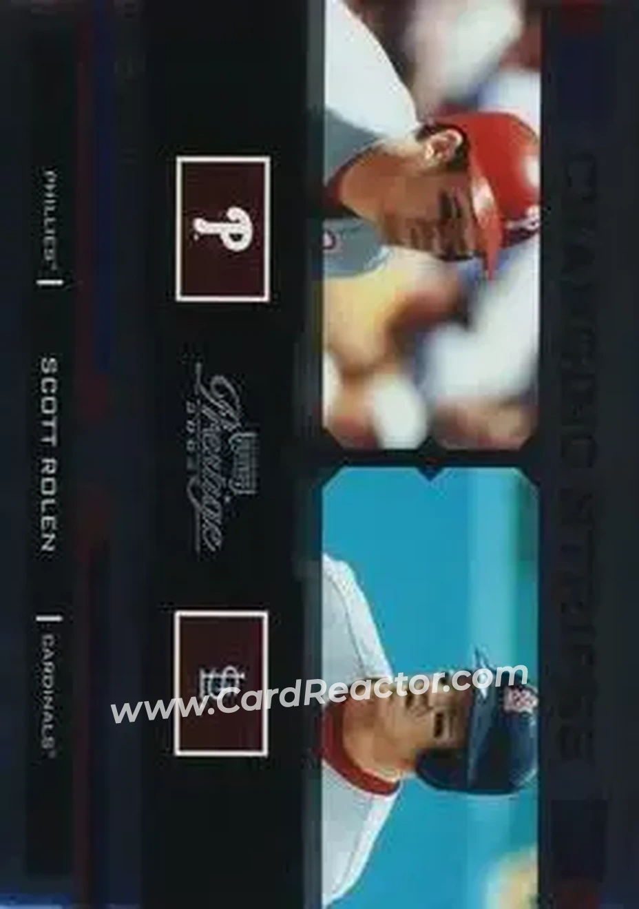 2004 Playoff Prestige - Changing Stripes Foil #CS-5 - Scott Rolen - Front