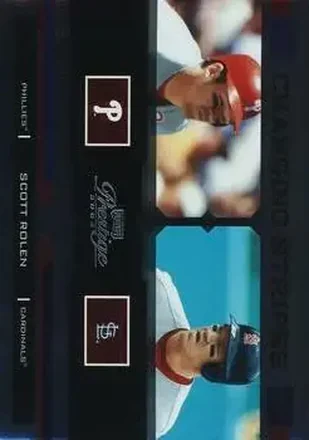 2004 Playoff Prestige - Changing Stripes Foil #CS-5 - Scott Rolen