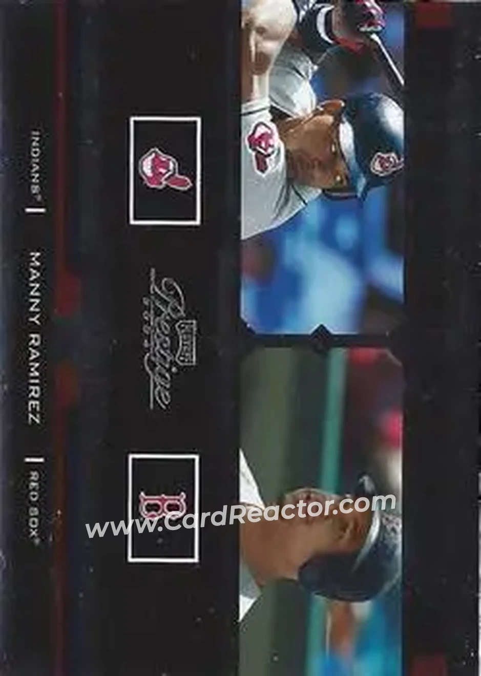 2004 Playoff Prestige - Changing Stripes Foil #CS-16 - Manny Ramirez - Front