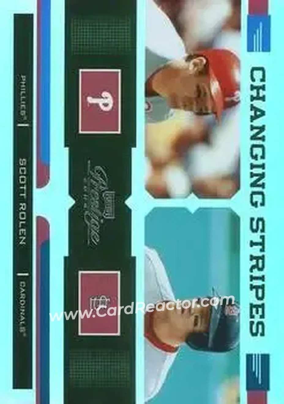 2004 Playoff Prestige - Changing Stripes Holo-Foil #CS-5 - Scott Rolen - Front