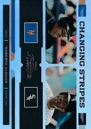 2004 Playoff Prestige - Changing Stripes Holo-Foil #CS-22 - Roberto Alomar