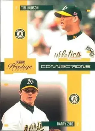 2004 Playoff Prestige #C-7 Connections Tim Hudson - Barry Zito