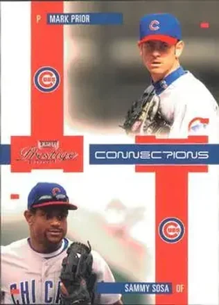 2004 Playoff Prestige #C-8 Connections Sammy Sosa - Mark Prior