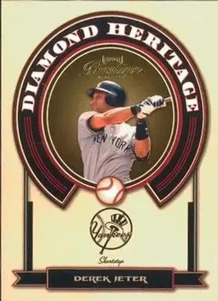 2004 Playoff Prestige - Diamond Heritage #DH-6 - Derek Jeter - New York Yankees