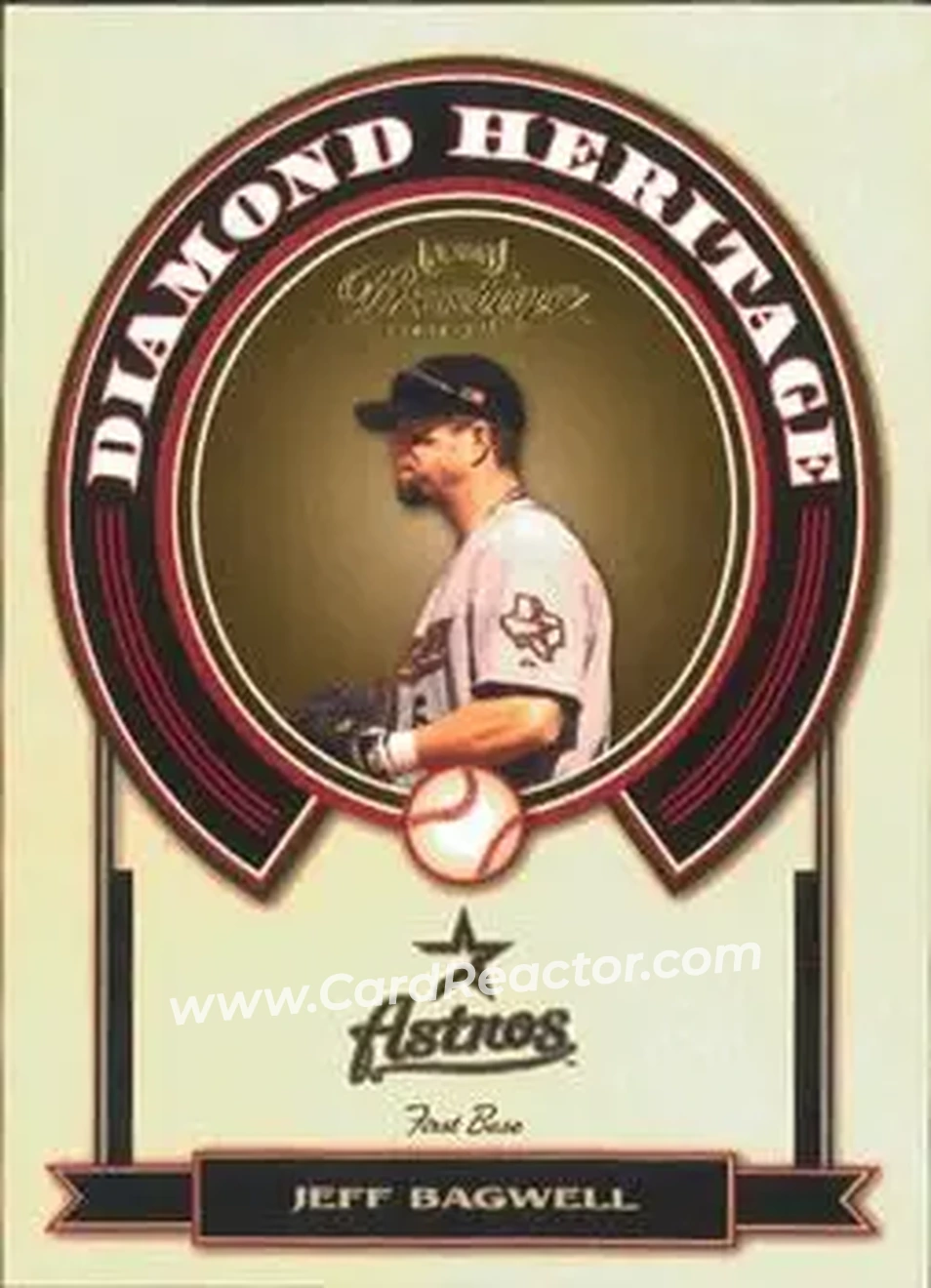 2004 Playoff Prestige - Diamond Heritage #DH-16 - Jeff Bagwell - Houston Astros - Front