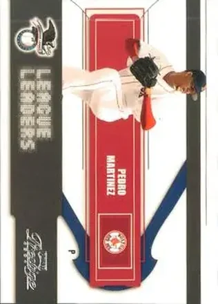 2004 Playoff Prestige - League Leaders Single #LL-6 - Pedro Martinez - Boston Red Sox