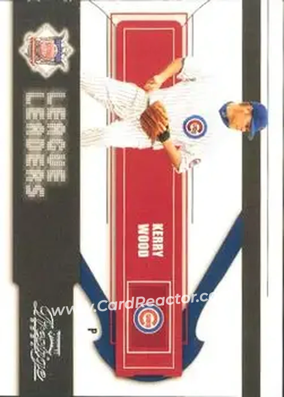 2004 Playoff Prestige - League Leaders Single #LL-7 - Kerry Wood - Chicago Cubs - Front