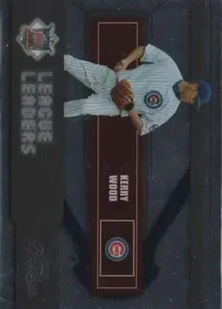 2004 Playoff Prestige - League Leaders Single Foil #LL-7 - Kerry Wood - Chicago Cubs