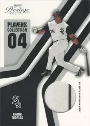 2004 Playoff Prestige - Players Collection Jersey #PC-25 - Frank Thomas - Chicago White Sox