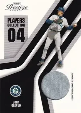 2004 Playoff Prestige - Players Collection Jersey #PC-42 - John Olerud - Seattle Mariners