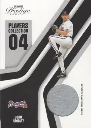 2004 Playoff Prestige - Players Collection Jersey #PC-43 - John Smoltz - Atlanta Braves