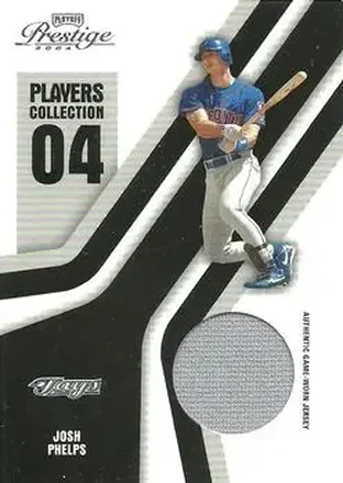2004 Playoff Prestige - Players Collection Jersey #PC-45 - Josh Phelps - Toronto Blue Jays