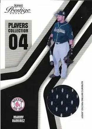 2004 Playoff Prestige - Players Collection Jersey #PC-56 - Manny Ramirez - Boston Red Sox