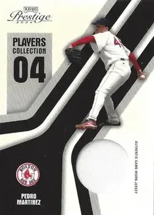 2004 Playoff Prestige - Players Collection Jersey #PC-69 - Pedro Martinez - Boston Red Sox