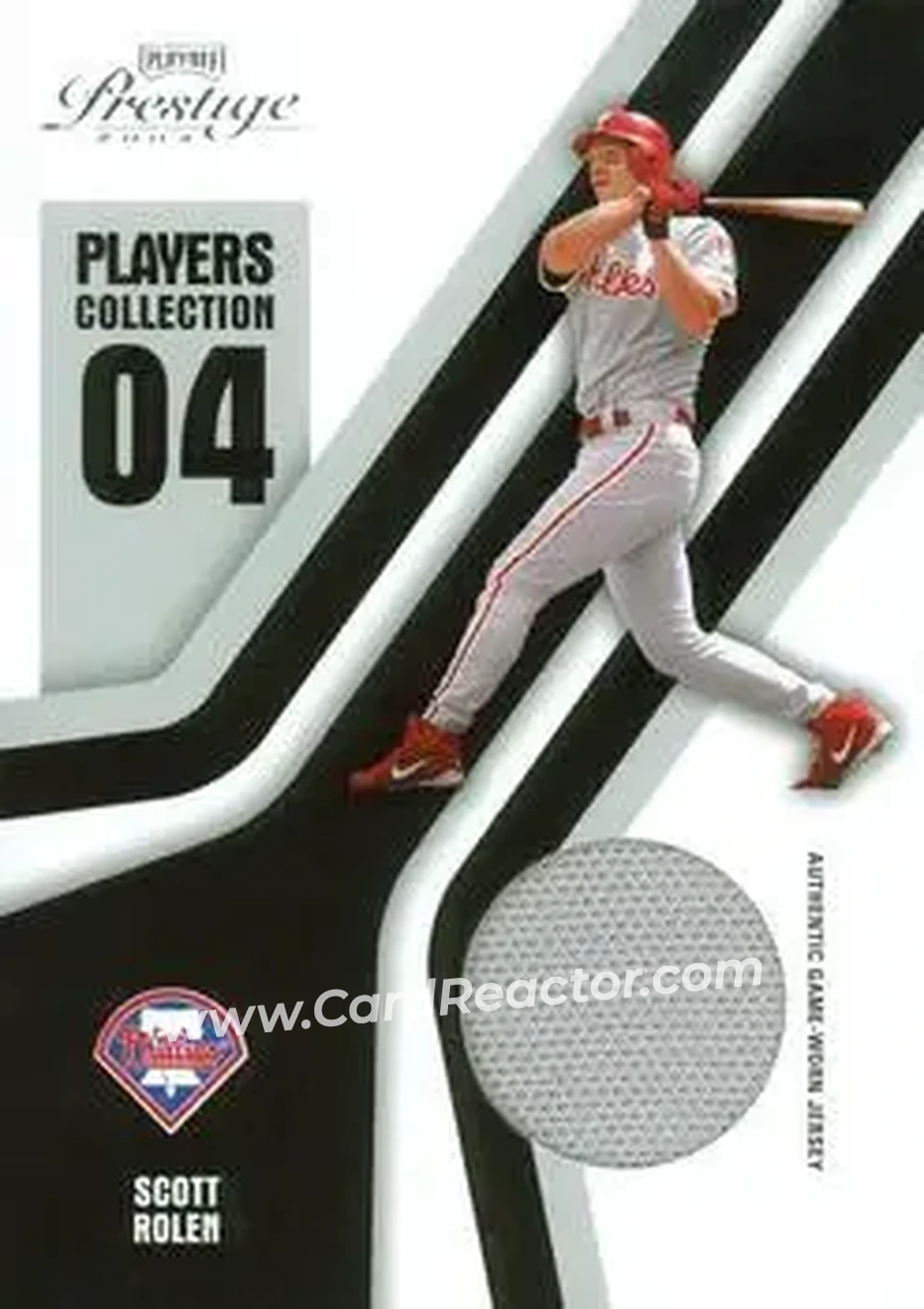 2004 Playoff Prestige - Players Collection Jersey #PC-86 - Scott Rolen - Philadelphia Phillies - Front