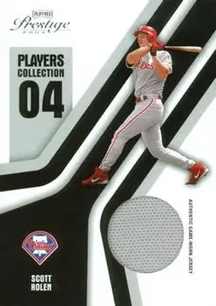 2004 Playoff Prestige - Players Collection Jersey #PC-86 - Scott Rolen - Philadelphia Phillies