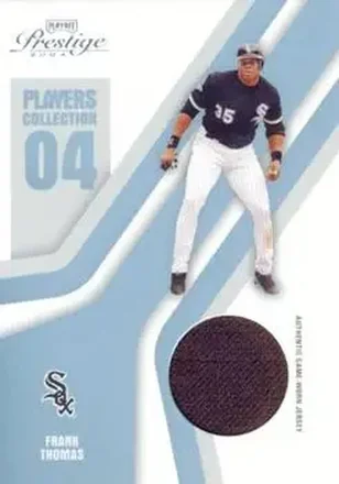 2004 Playoff Prestige - Players Collection Jersey Platinum #PC-24 - Frank Thomas - Chicago White Sox