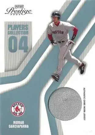2004 Playoff Prestige - Players Collection Jersey Platinum #PC-64 - Nomar Garciaparra - Boston Red Sox