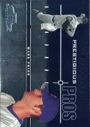 2004 Playoff Prestige - Prestigious Pros #PP-1 - Mark Prior - Chicago Cubs