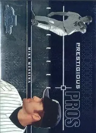 2004 Playoff Prestige - Prestigious Pros #PP-3 - Mike Mussina - New York Yankees