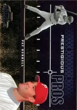 2004 Playoff Prestige - Prestigious Pros #PP-10 - Pat Burrell - Philadelphia Phillies
