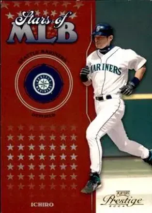 2004 Playoff Prestige - Stars of MLB #MLB-5 - Ichiro - Seattle Mariners