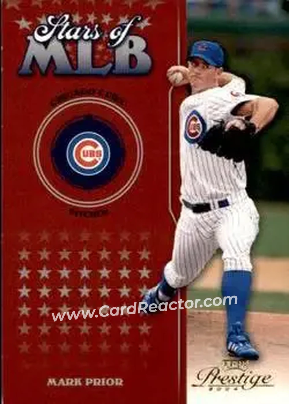2004 Playoff Prestige - Stars of MLB #MLB-14 - Mark Prior - Chicago Cubs - Front