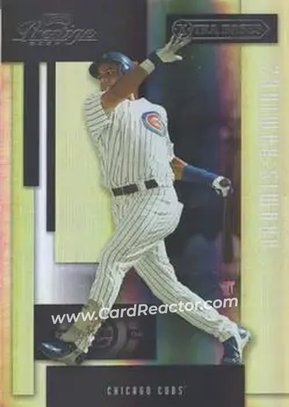 2004 Playoff Prestige - Xtra Bases Black #37 - Aramis Ramirez - Chicago Cubs - Front