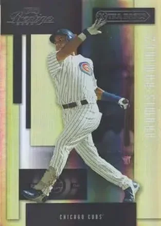 2004 Playoff Prestige - Xtra Bases Black #37 - Aramis Ramirez - Chicago Cubs