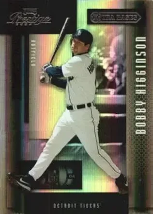 2004 Playoff Prestige - Xtra Bases Black #69 - Bobby Higginson - Detroit Tigers