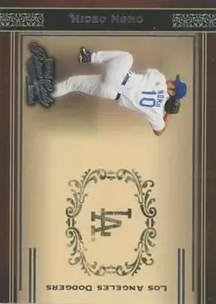2004 Playoff Prime Cuts #7 - Hideo Nomo - Los Angeles Dodgers