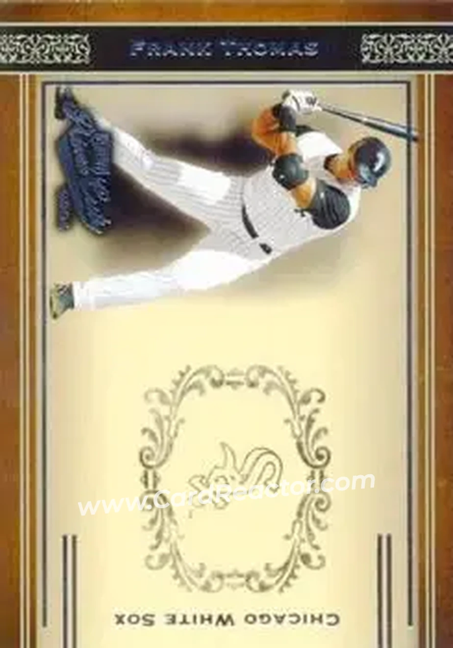 2004 Playoff Prime Cuts #20 - Frank Thomas - Chicago White Sox - Front