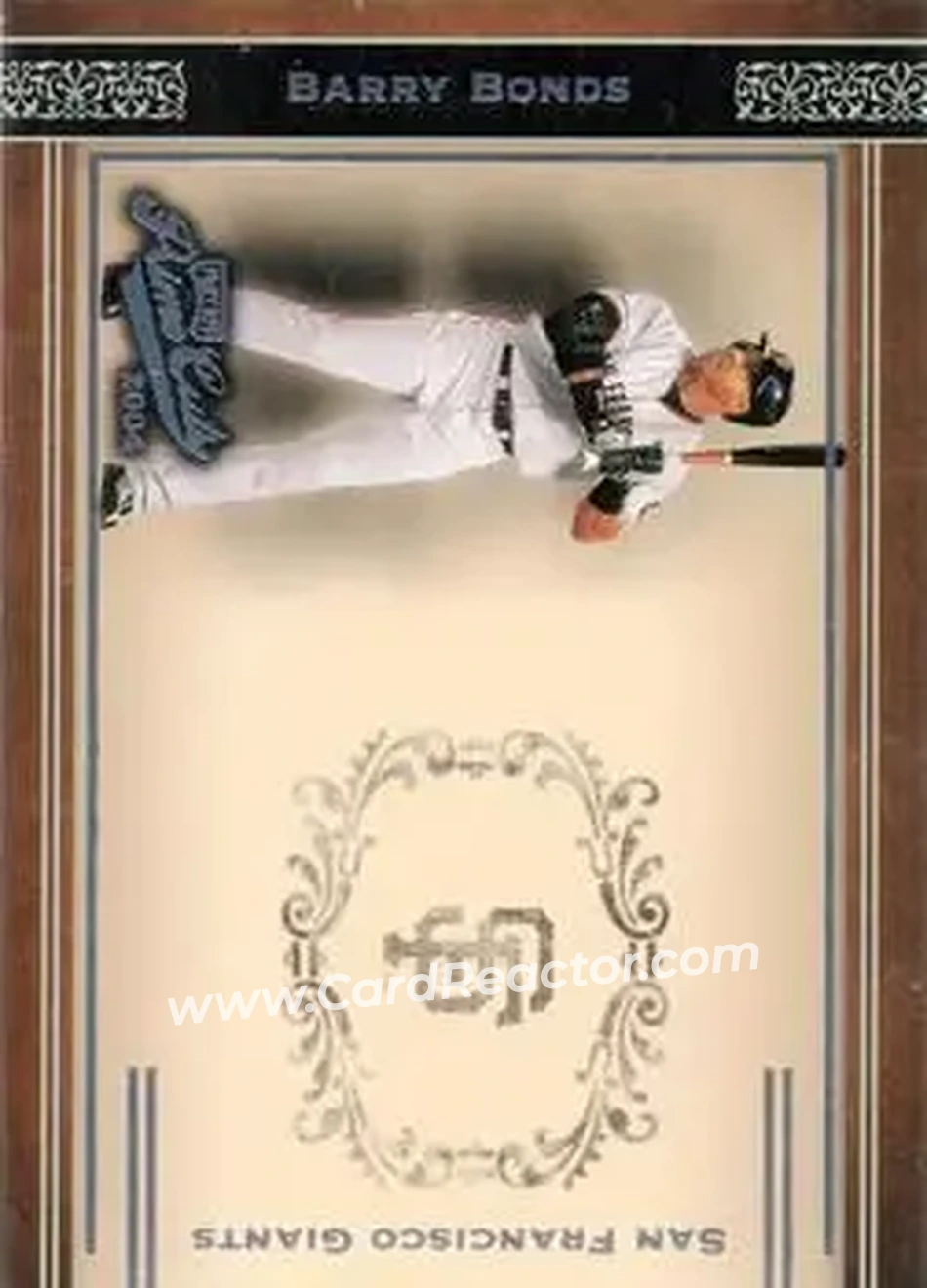 2004 Playoff Prime Cuts #21 - Barry Bonds - San Francisco Giants - Front