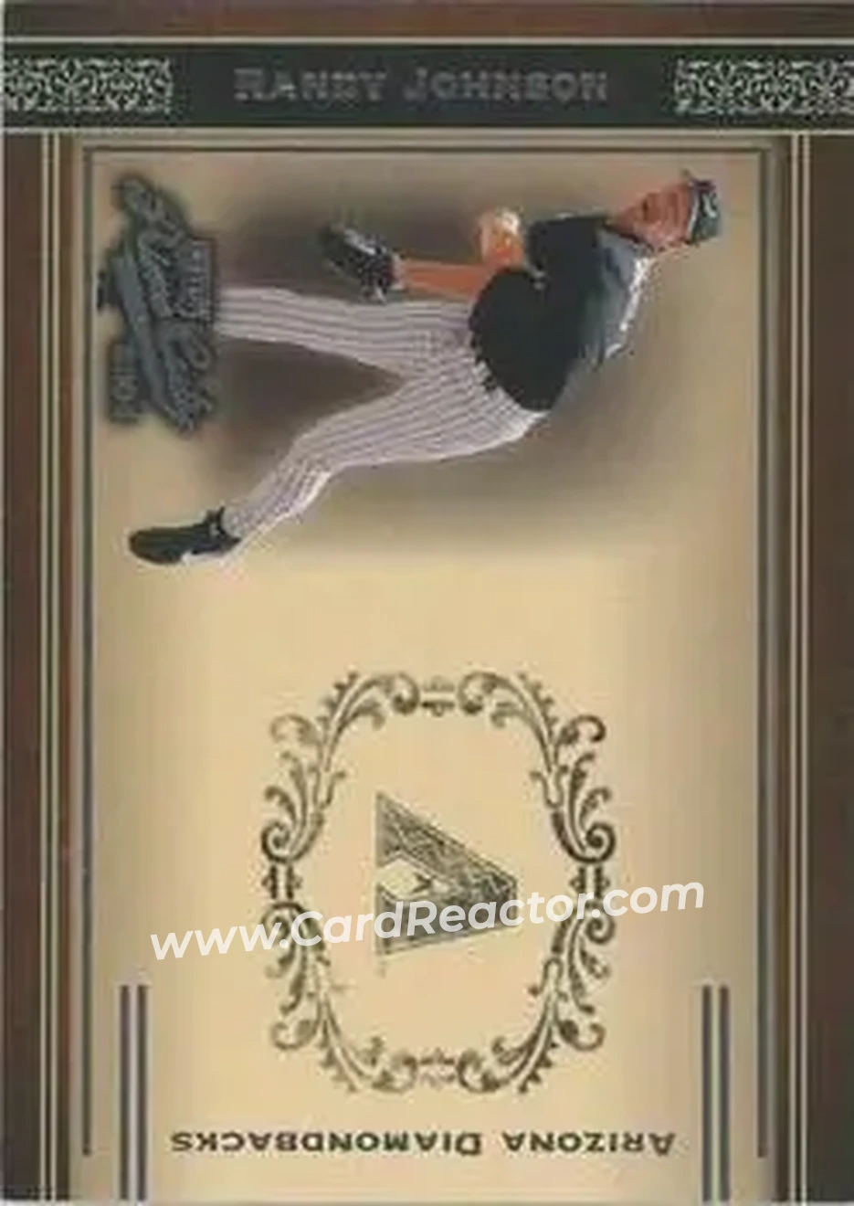 2004 Playoff Prime Cuts #23 - Randy Johnson - Arizona Diamondbacks - Front