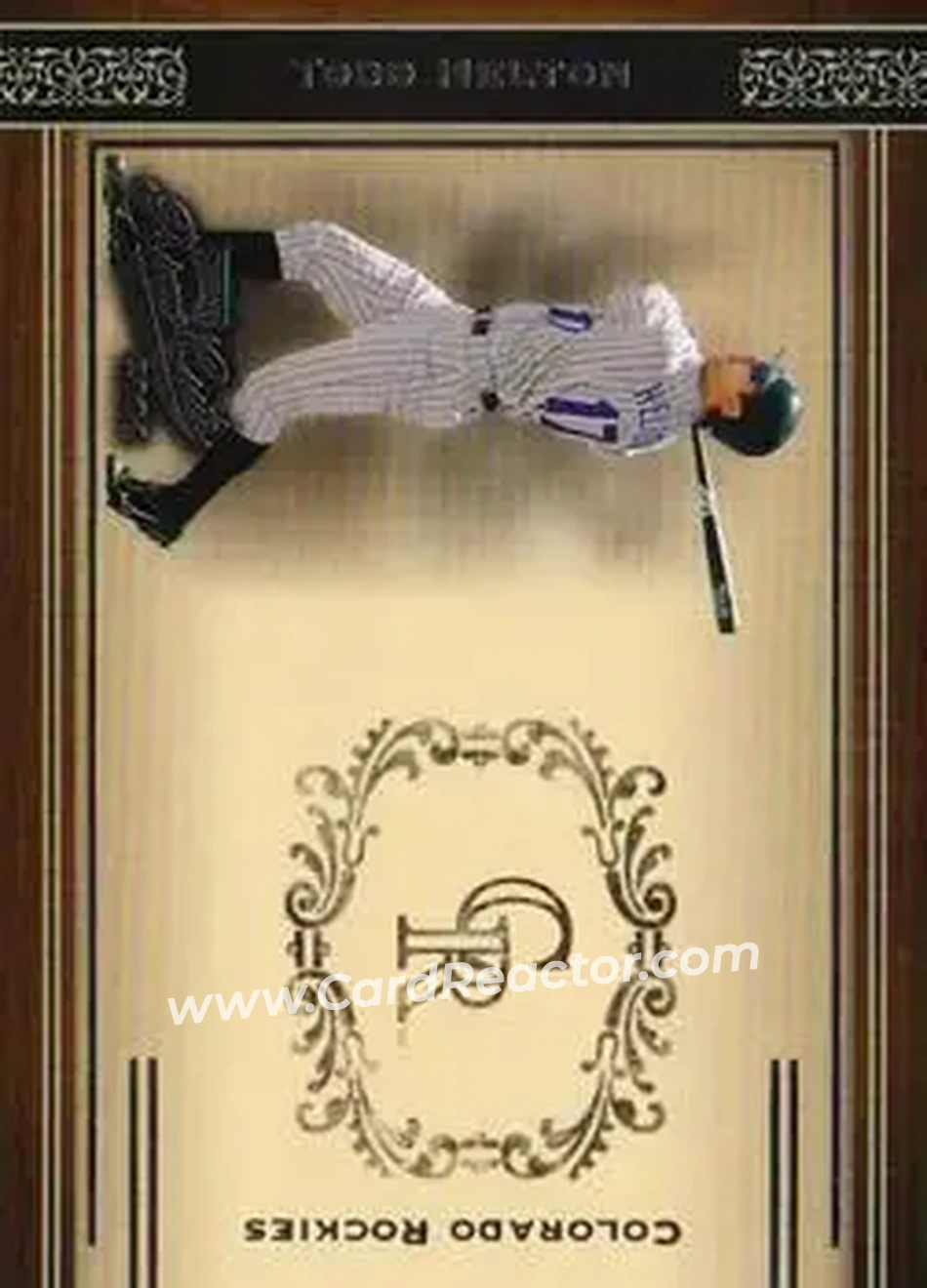 2004 Playoff Prime Cuts #30 - Todd Helton - Colorado Rockies - Front