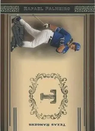 2004 Playoff Prime Cuts #31 - Rafael Palmeiro - Texas Rangers