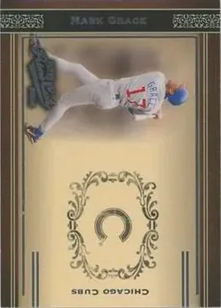 2004 Playoff Prime Cuts #32 - Mark Grace - Chicago Cubs