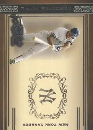 2004 Playoff Prime Cuts #43 - Rickey Henderson - New York Yankees