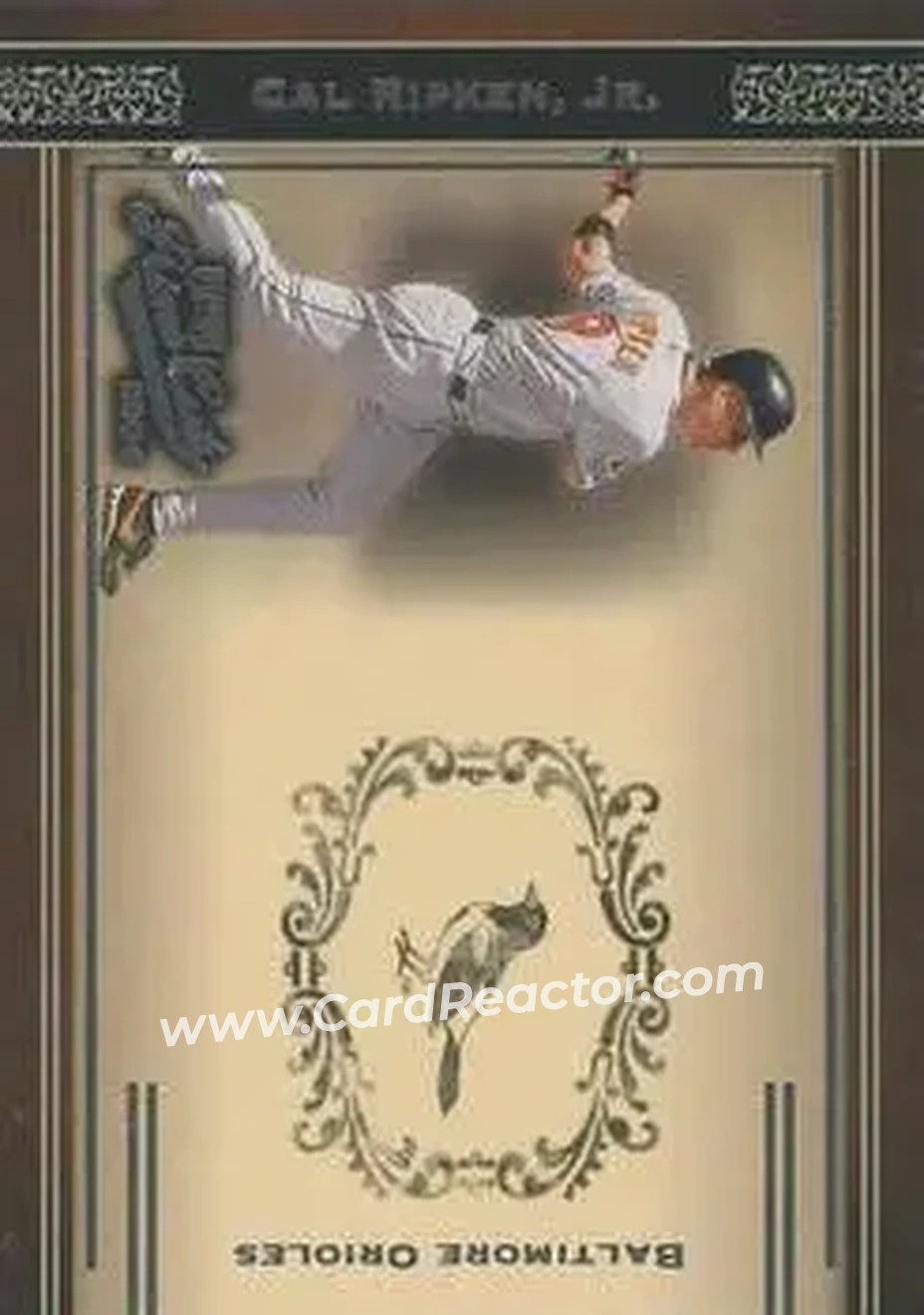 2004 Playoff Prime Cuts #48 - Cal Ripken - Baltimore Orioles - Front