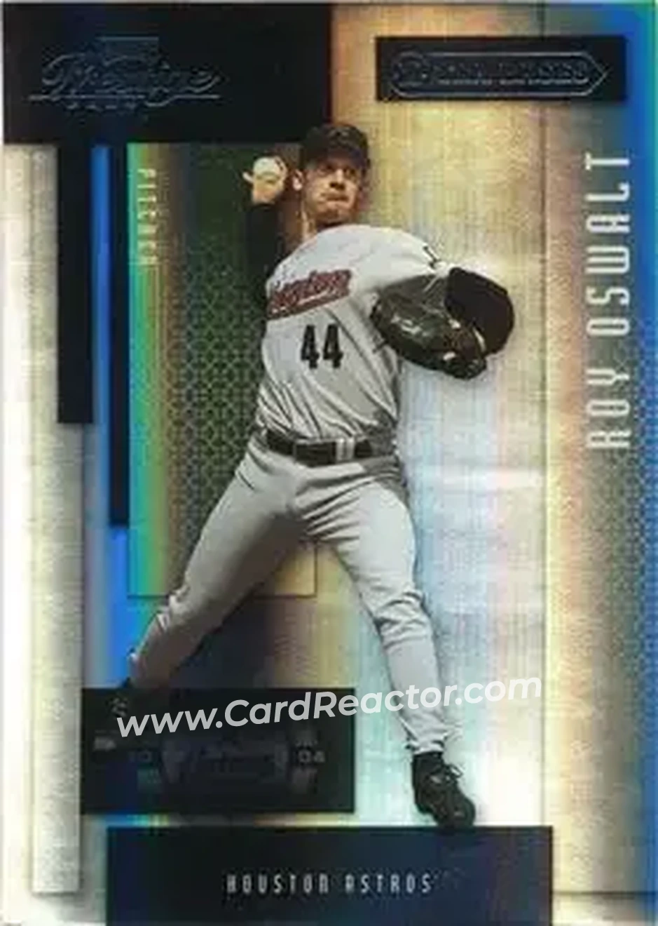 2004 Playoff Prestige - Xtra Bases Black #87 - Roy Oswalt - Houston Astros - Front
