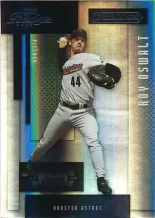 2004 Playoff Prestige - Xtra Bases Black #87 - Roy Oswalt - Houston Astros